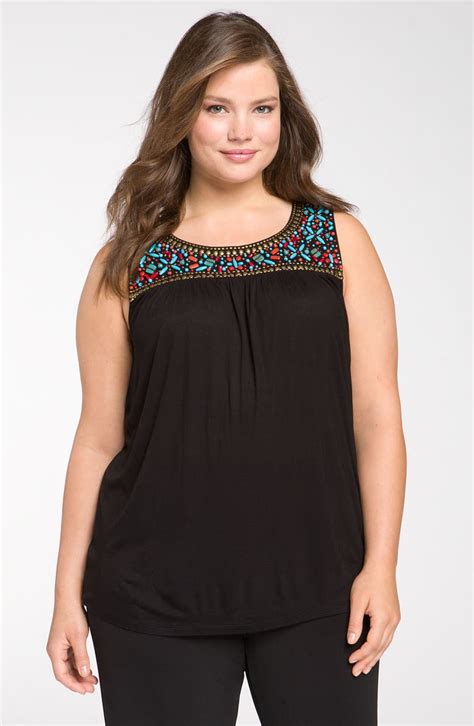 michael kors beaded tunic green|Michael Kors black.